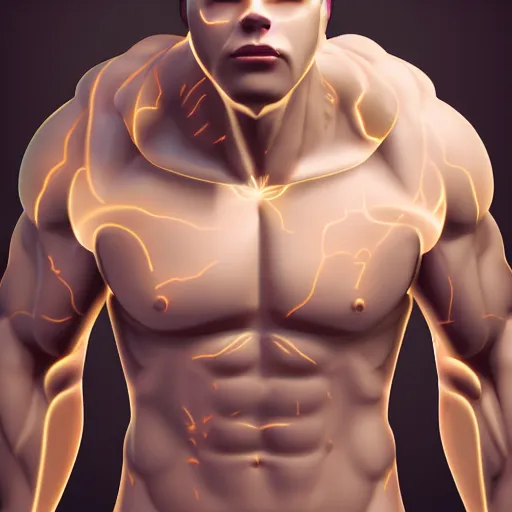 Prompt: akita portrait, glowing, muscular, jaw - dropping, dynamic lighting, intricate, 4 k octane rendering - s 1 2 7 3 4 6 7 5 7 8