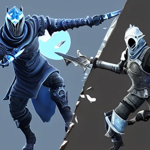 Prompt: artorias in fortnite