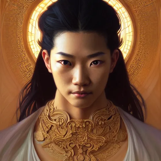 Prompt: portrait of great teacher onizuka, face, fantasy, intricate, elegant, highly detailed, digital painting, artstation, concept art, smooth, sharp focus, illustration, art by artgerm and greg rutkowski and alphonse mucha