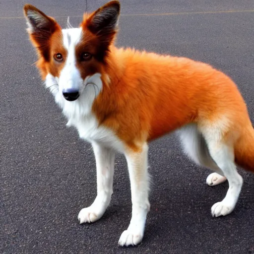 Border hot sale collie fox