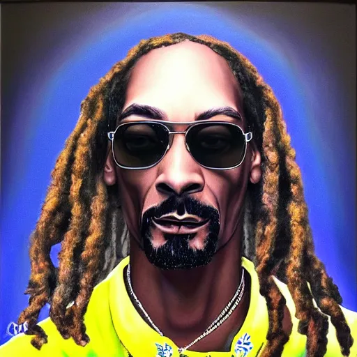 Image similar to a portrait of snoop dogg, insanely detailed, epic lighting, oil painting