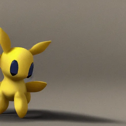 Image similar to 3 d render of jirachi