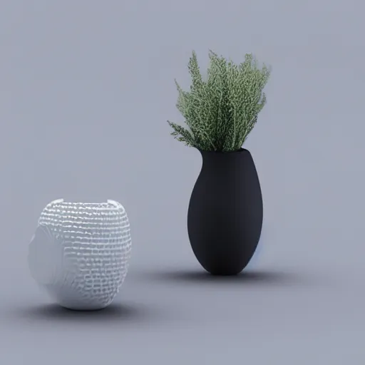 Image similar to FDM 3D printed vase, professional product photography, extremely beautiful, design award winner, 8k, 4k