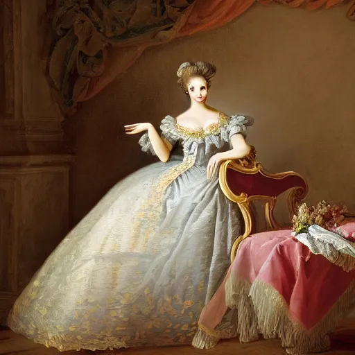 Prompt: photo of W.A. Mozart Fragonard style, 8k,