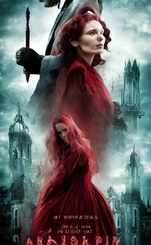 Image similar to Crimson Peak (2015) movie poster