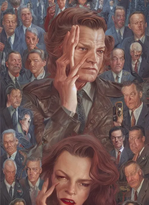 Image similar to twin peaks movie poster art, highly detailed, digital painting, artstation, concept art, smooth, sharp focus, illustration, artgerm, donato giancola, joseph christian leyendecker, wlop