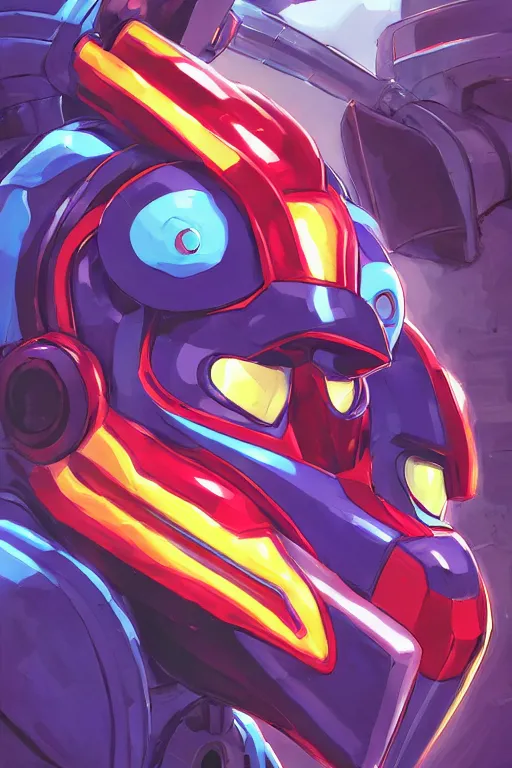 Image similar to robot ninja mask helmet megaman x zero rockman 2 0 2 2 switch game boss legacy collection fanart artsation, art gta 5 comics, behance hd by jesper ejsing, by rhads, makoto shinkai and lois van baarle, ilya kuvshinov, rossdraws global illumination ray tracing