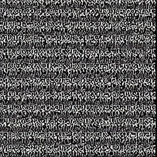 Prompt: autostereogram that contains a hidden image of steven king