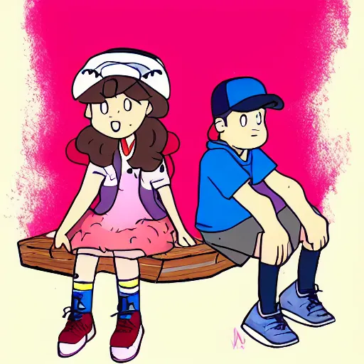 Image similar to mabel and dipper @ from gravity falls