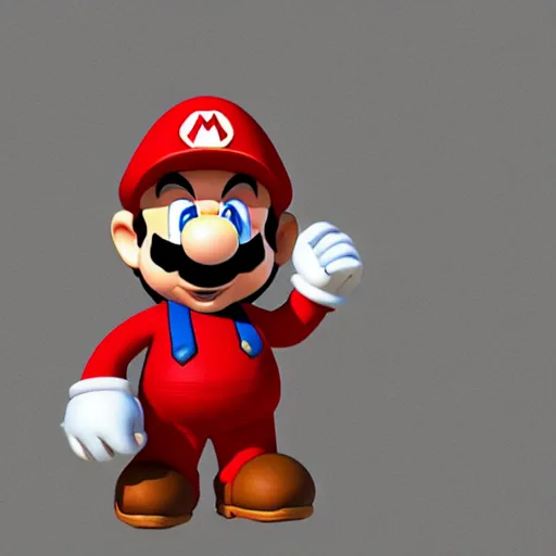 Prompt: Mario the Hedgehog