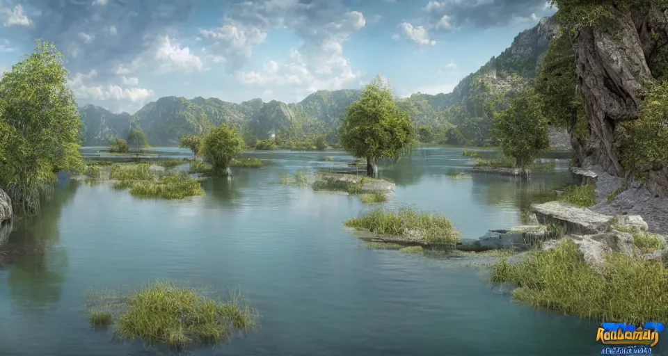 Prompt: A beautiful hyper realistic ultra detailed lifelike matte painting of traditional austrian lake neusiedl, unreal engine, deviantart, flickr, artstation, octane render, textured, colorful, extreme realistic detail, physically based rendering, pbr render, very detailed, volumetric lighting, detailed lighting, octane render, 4k, cinematic lighting, 8k resolution