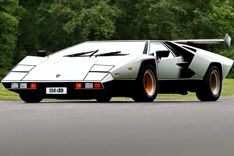 Image similar to lamborghini countach