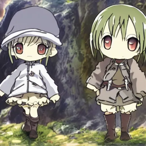 made in abyss mitty, Stable Diffusion