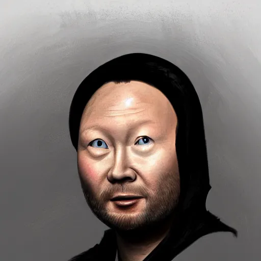 Prompt: limmy, trending on artstation