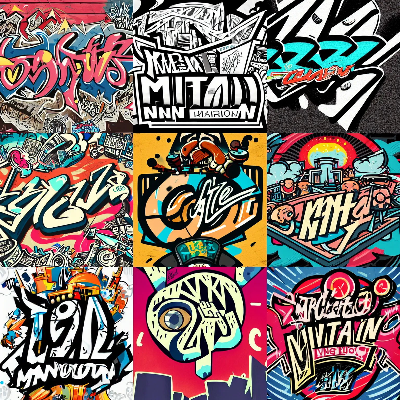 Prompt: graffiti illustration logo of a city marathon, svg, mcbess, behance, devianart, artstation, dribble, creary, ello, cgsociety, drawcrowd, pixiv, concept art world, our art corner, newgrounds, doodle addicts, penup