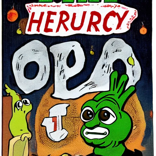 Prompt: book about pepe history