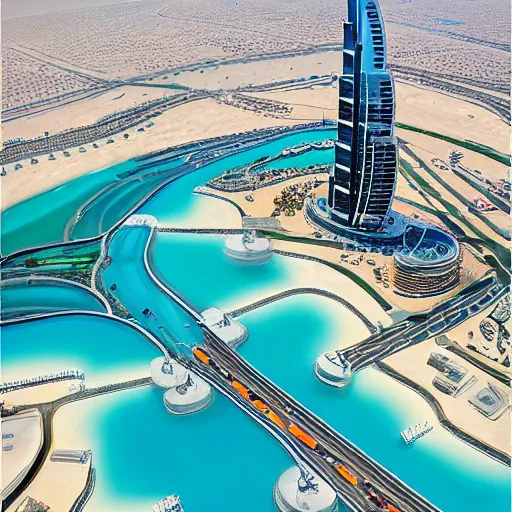 Image similar to gta : dubai by gunther von hagen