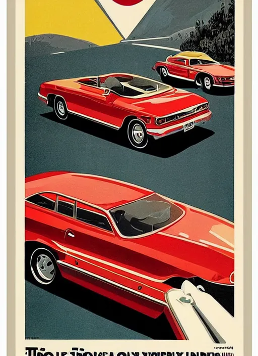 Prompt: vintage ad poster designed by apple for tesla company