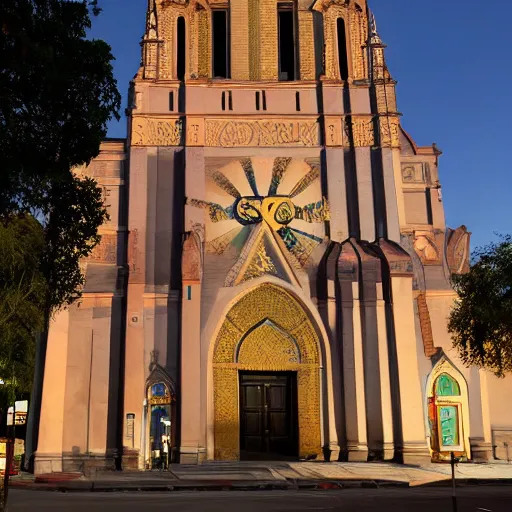 Image similar to exterior of Taco Bell historic cathedral