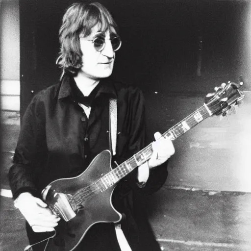 Image similar to john lennon in 2 0 2 2, polaroid photo, perfect photo, photo pinterest