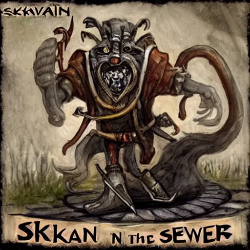 Image similar to Skaven in the sewers