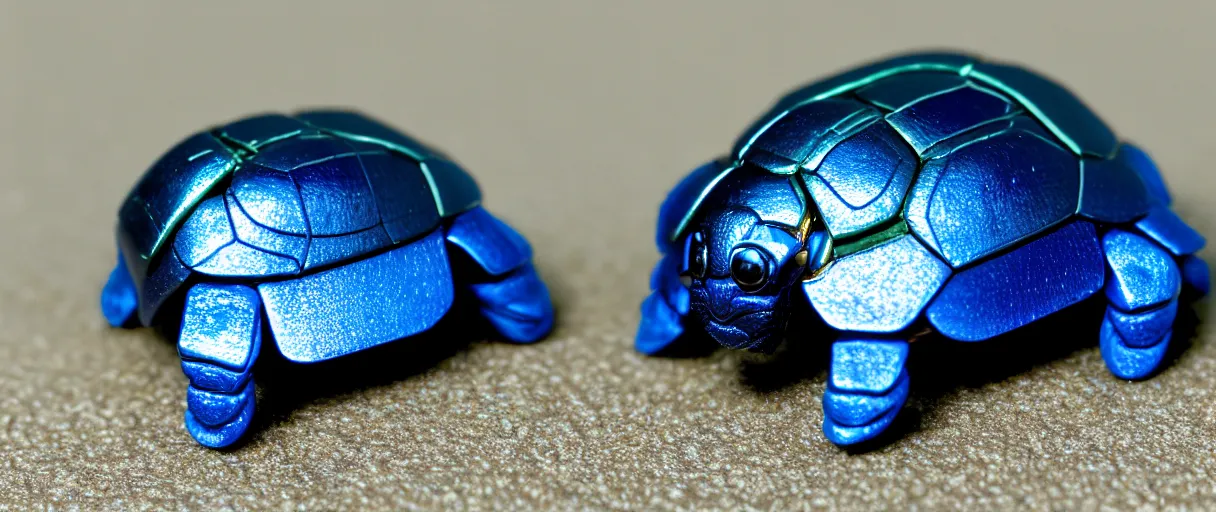 Image similar to highly detailed scarab high quality photo with jeweled gorgeous moody blue lighting octane low angle hd 8k sharp shallow depth of field