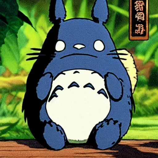 Image similar to my neighbor totoro