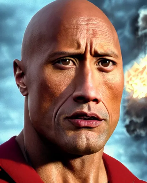 Image similar to film still close up shot of dwayne johnson in the movie harry potter and the philosopher's stone. photographic, photography