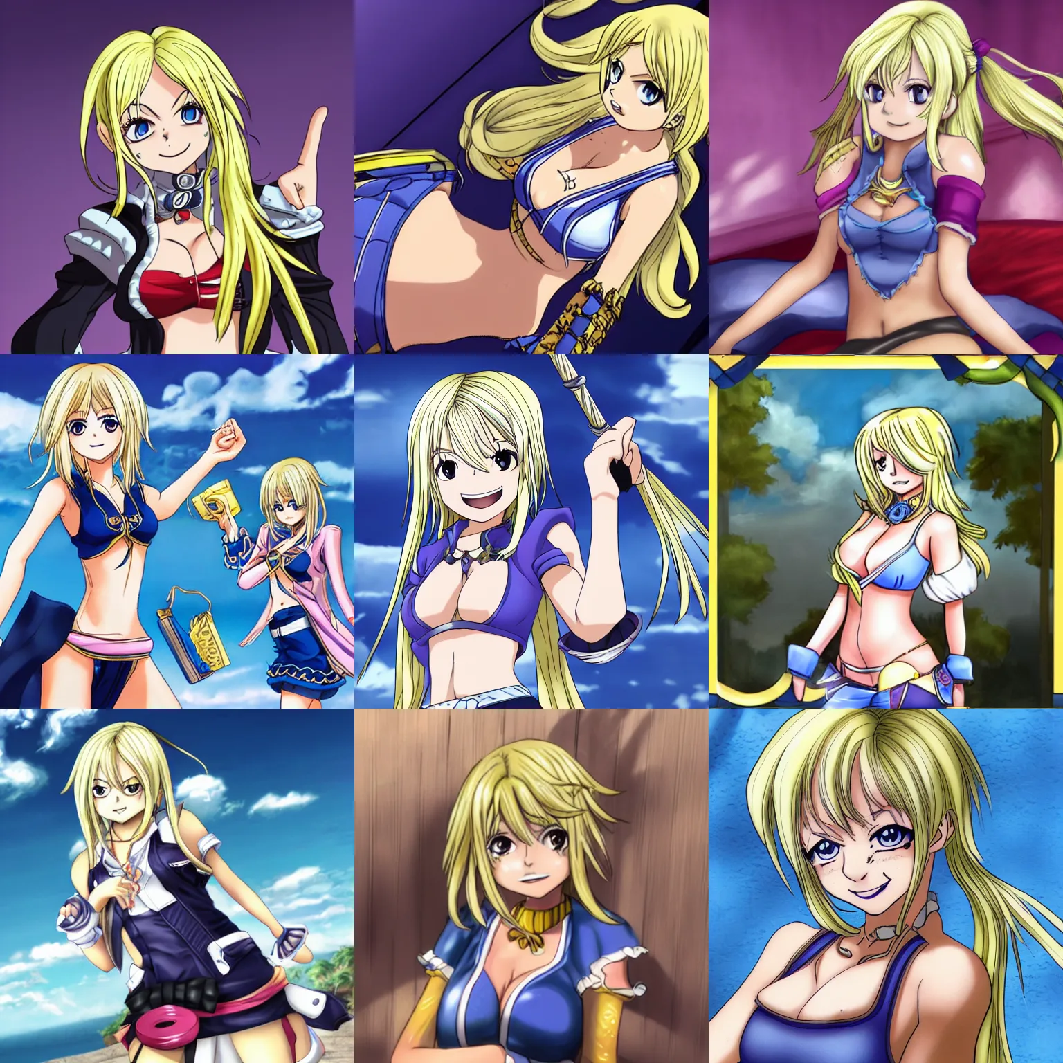 Prompt: lucy heartfilia