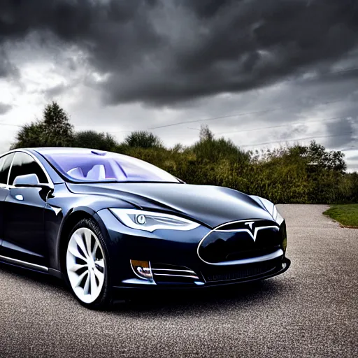 Prompt: full length photo of a tesla model s as a limousine, advertising photography, hdr 8 k photo