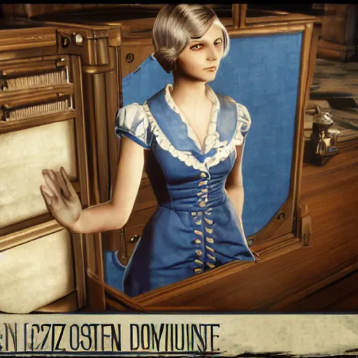 GTA 5 Bioshock Infinite Elizabeth + BaS Mod 