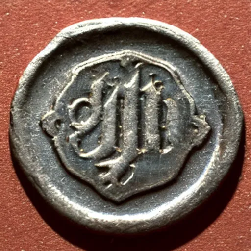 Prompt: medieval coin texture