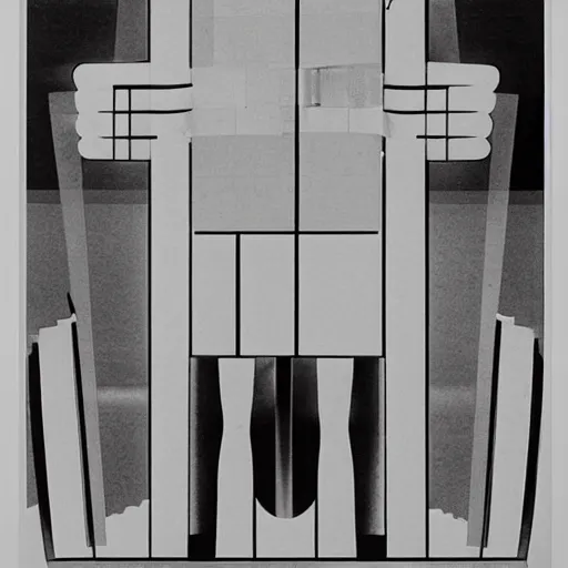 Image similar to Concept design for Saul Goodman, constructivism, by El Lissitzky