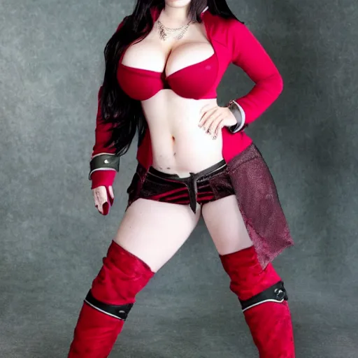 Prompt: full body photo of angela white as a vampire warrior