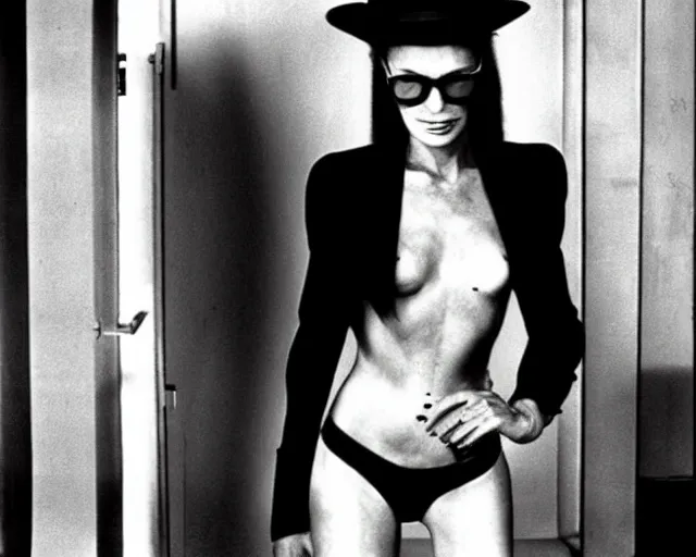 Prompt: helmut newton