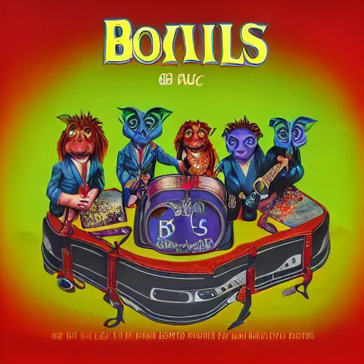 Prompt: boglins on the beatles album cover, 8 k resolution hyperdetailed photorealism