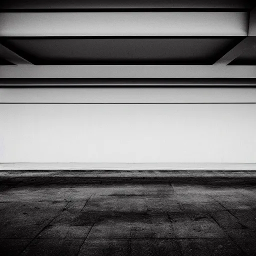 Prompt: An abstract photography of emptiness