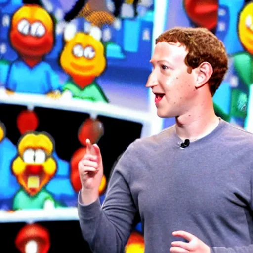 Prompt: mark zuckerberg as n 6 4 character