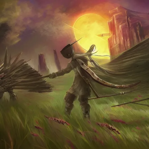 Image similar to scythe, fantasy