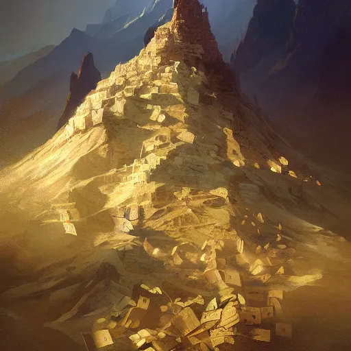 Image similar to mountain of cash, craig mullins