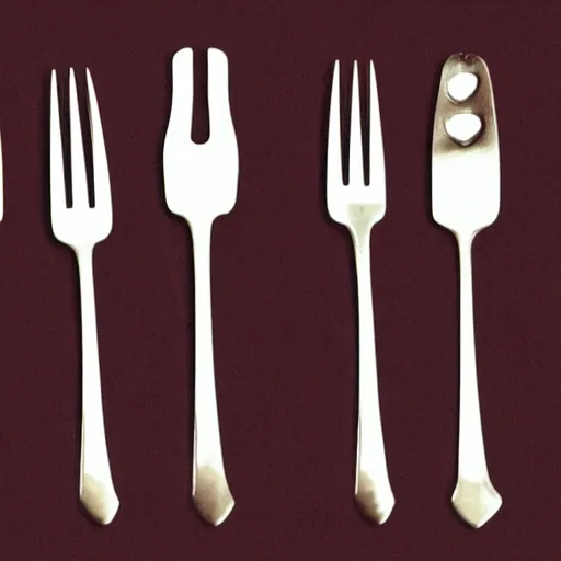 Prompt: fork FORK, black fork, crimson fork, background of fork, black-crimson color scheme