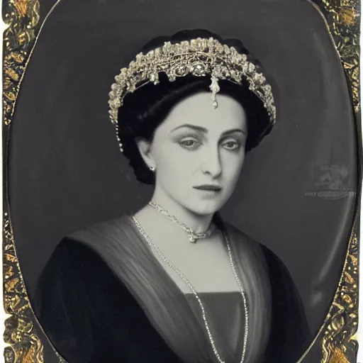 Image similar to portrait of madonna as a royal lady of victorian era, ultra realistic, canon 3 5 mm photography
