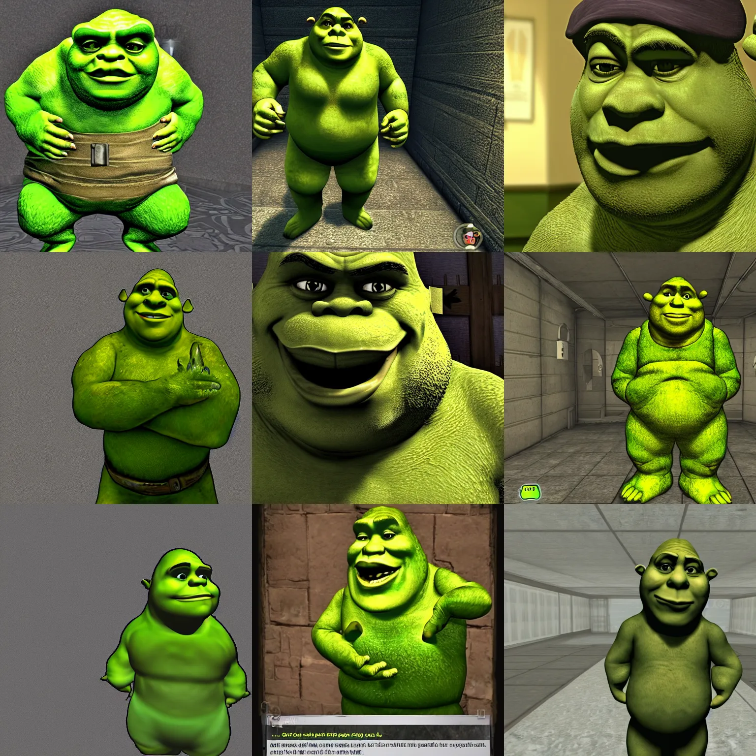 Prompt: SCP screenshot ofshrek as a experiment by the SCP Foundation
