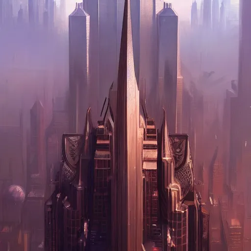 Prompt: futuristic art deco new york city, fantasy, intricate, elegant, digital painting, trending on artstation, concept art, sharp focus, illustration by greg rutkowski, Gaston Bussiere and artgerm, 4k.