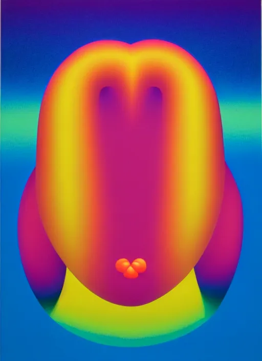 Image similar to love by shusei nagaoka, kaws, david rudnick, airbrush on canvas, pastell colours, cell shaded, 8 k