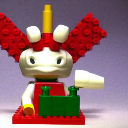 Image similar to Lego Moogle