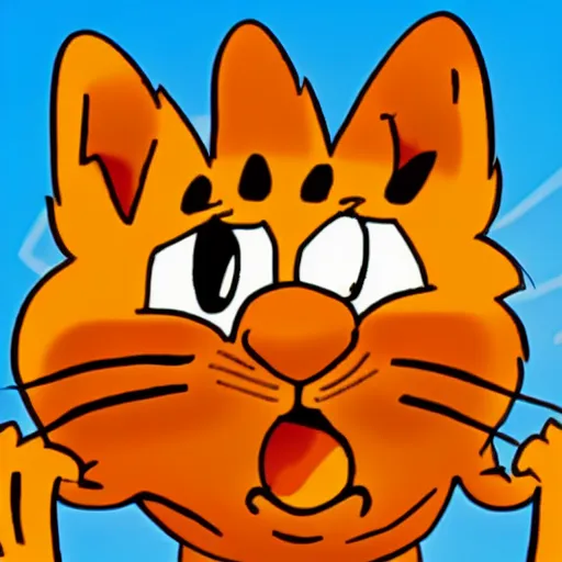 Image similar to cartoon garfield