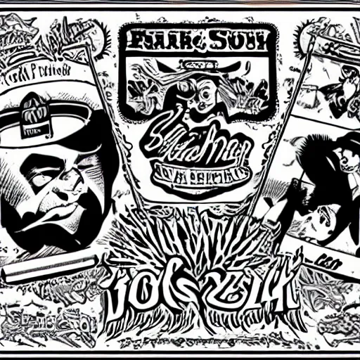 black and white old school flashes by sailor jerry | Stable Diffusion