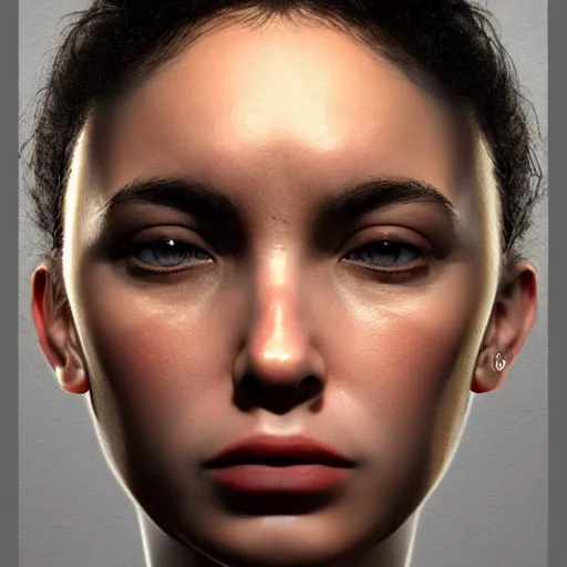 Prompt: hyperrealistic portrait of beautiful angry mixed race woman, photo realistic, symmetrical, dynamic lighting, artstation, poster, volumetric lighting, very detailed face, 4 k, award winning