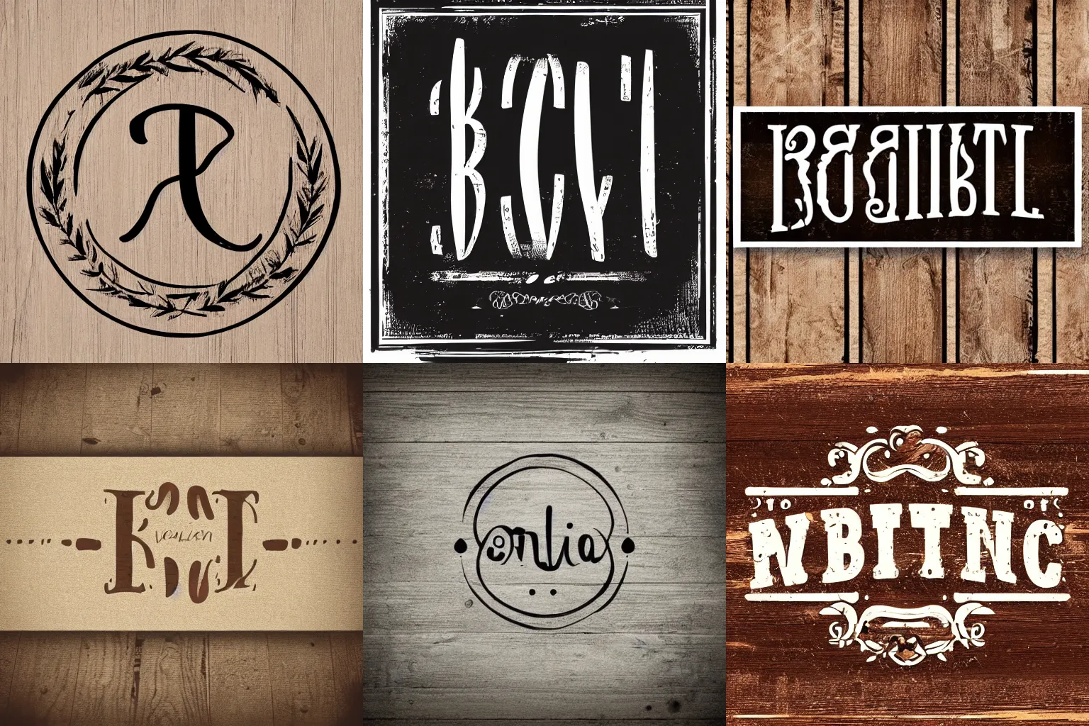 Prompt: rustic letters VB beautiful digital vector logo logopond